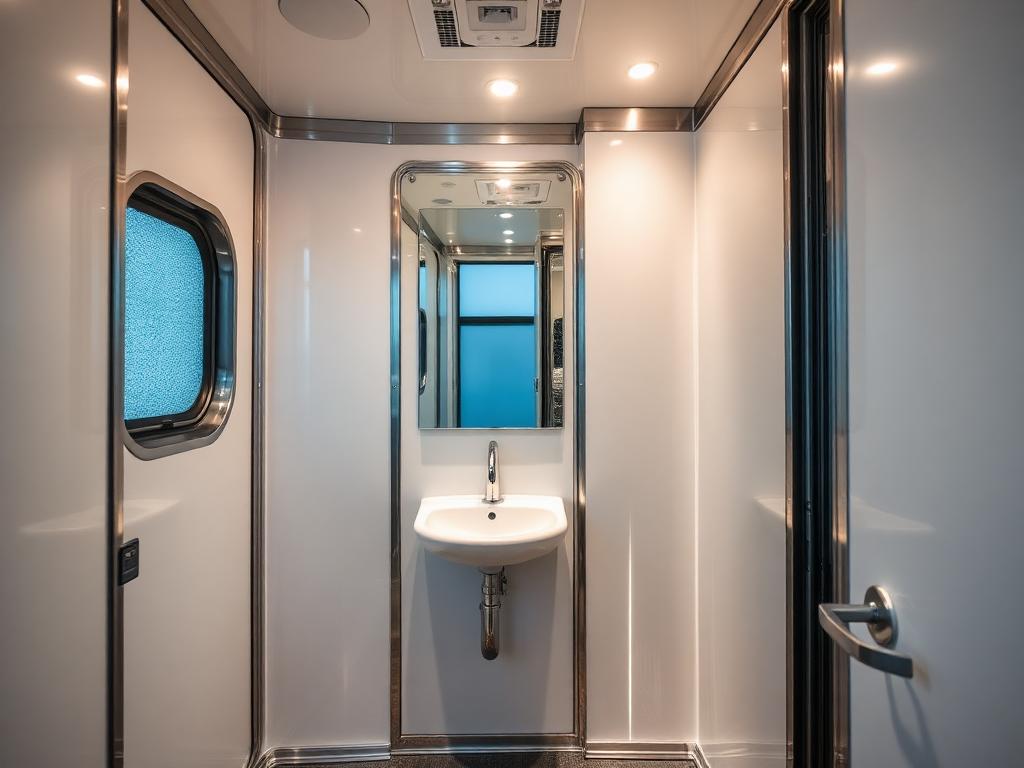 Luxury Restroom Trailers in Harrah, OK